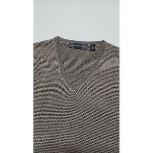 Hart‎ Schaffner Marx Mens Cotton Blend Chunky Knit Golf Stretch Swester Vest L/G